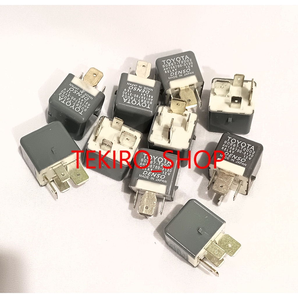 RELAY DENSO ABU KAKI 4 12 VOLT RELAY ABU ABU KAKI 4 12V ORIGINAL DENSO