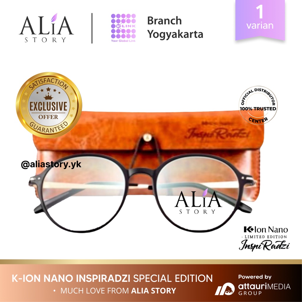 Kacamata K-Ion Nano Inspiradzi (Limited Edition) - ALiA Story Yogyakarta