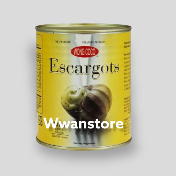 

Wong Coco Escargot 850Gr