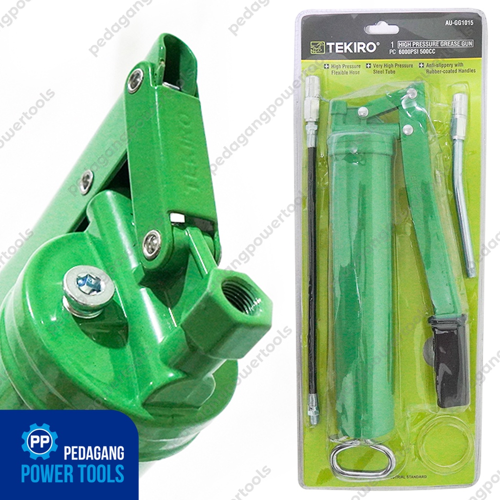 TEKIRO POMPA GEMUK TANGAN 500 CC HAND GREASE GUN AU-GG1015