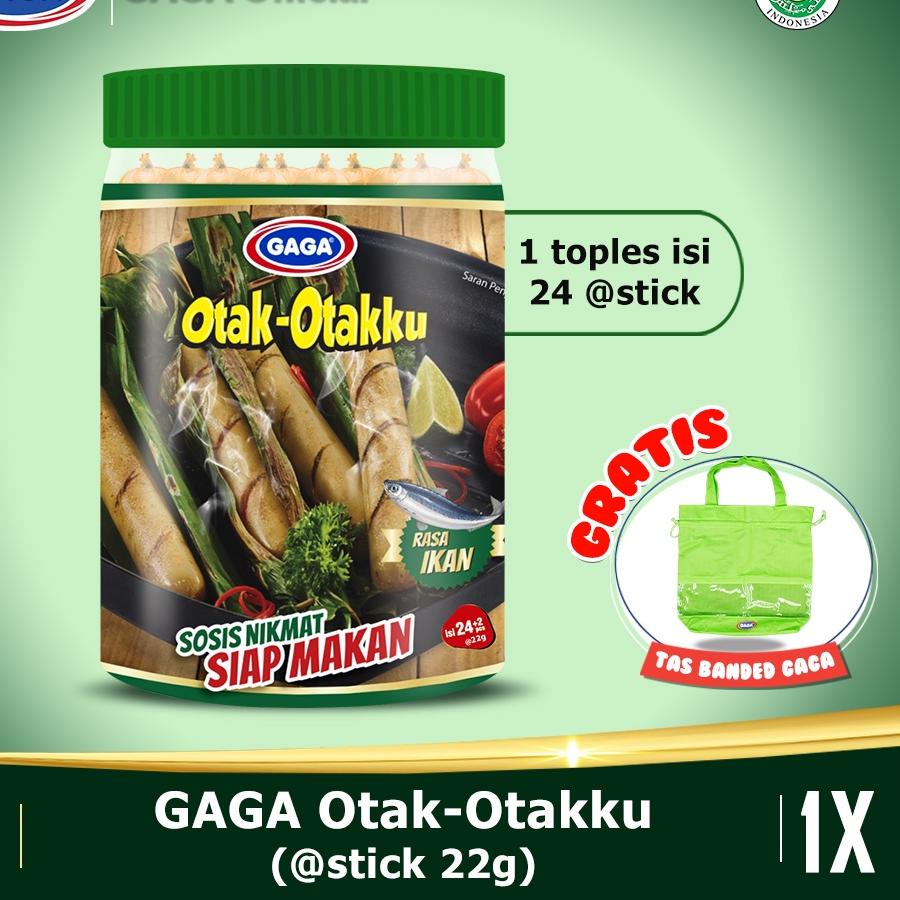 

Diminati GAGA Otak - Otakku 21gr 1 Toples isi 24+2 pcs (GG100)