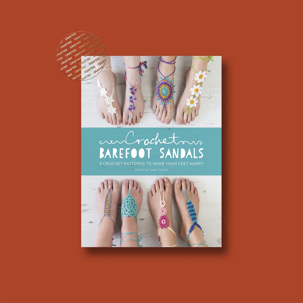 

Crochet Barefoot Sandals - Sarah Shrimpton