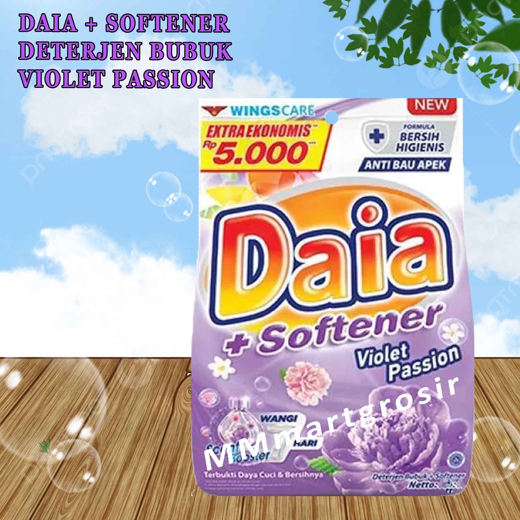 Daia / Daia Violet Passion / Ditergen bubuk / 252g