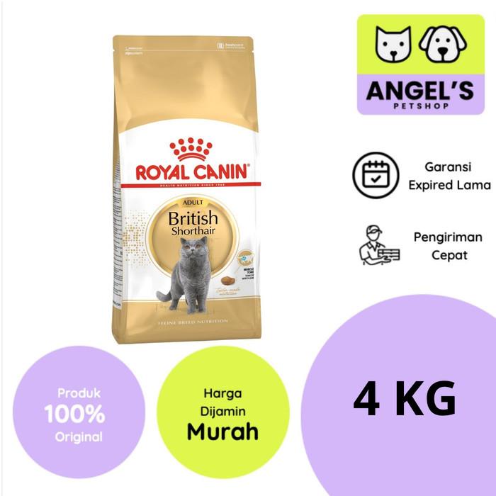 Makanan Kucing Royal Canin Adult British Shorthair (400G,2Kg,4Kg)