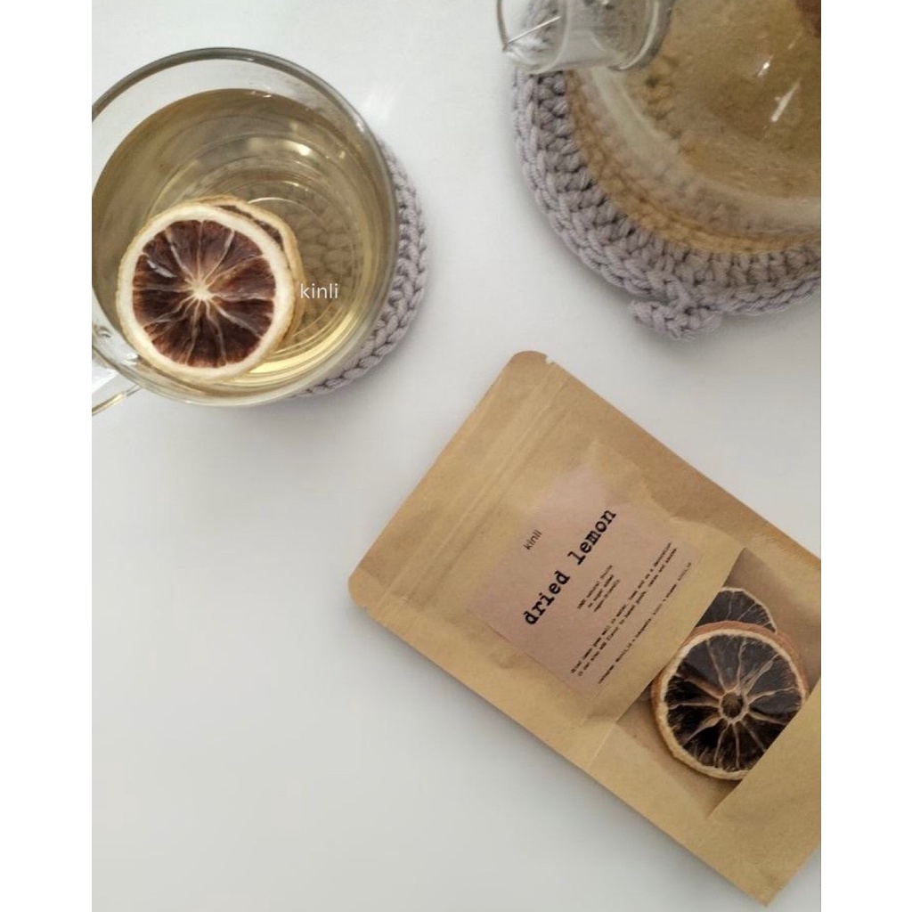 dried lemon slice premium natural fruit buah lemon kering tisane tea