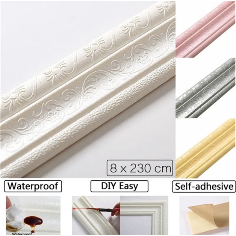 list profil wallpaper foam stiker