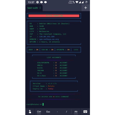 Script Auto Installer VPN