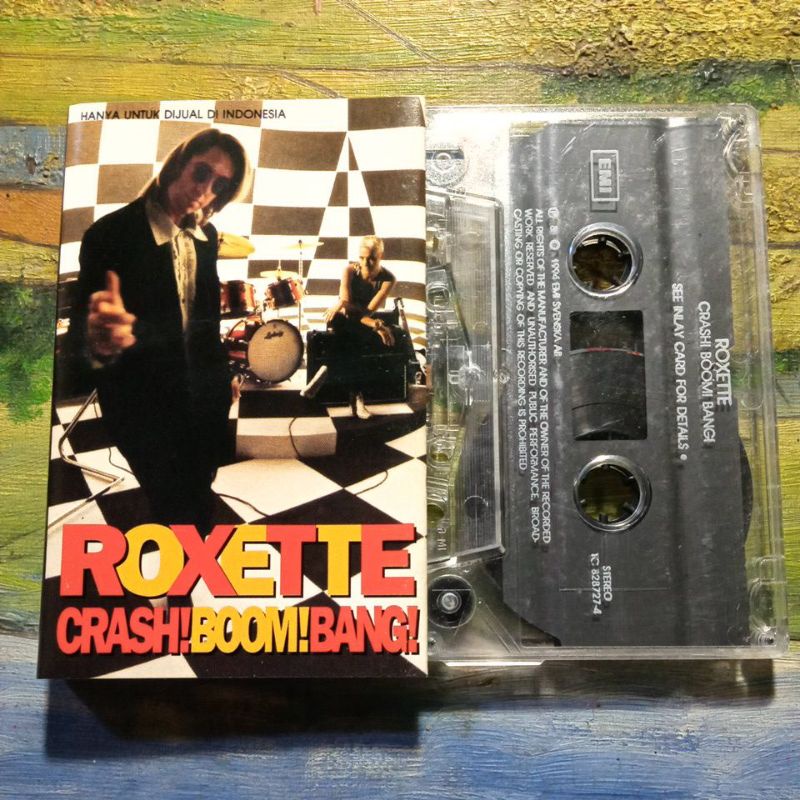 Kaset pita Roxette, crash boom bang