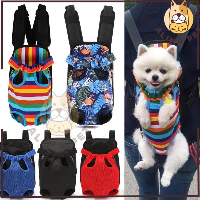 Pet Carrier Tas Ransel/ Carrier Anjing Kucing/ Gendongan Anjing Kucing