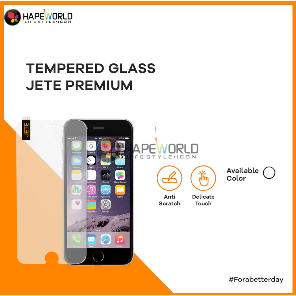 TEMPERED PREMIUM JETE GLASS SCREEN PROTECTOR 4D