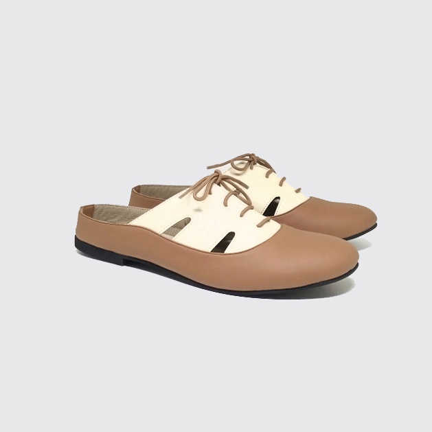 FLAT SHOES MULES | Sepatu Sandal Wanita Big Size Jumbo 40-45 Bustong Sneaker Kasual Remaja