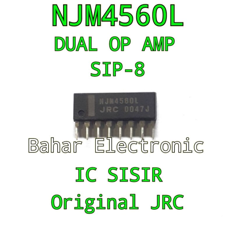 IC 4560 NJM4560L SISIR SIP-8 Original JRC