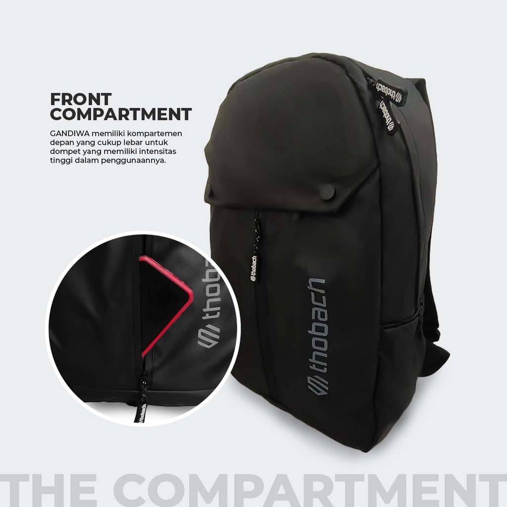 THOBACH-BACKPACK WATERPROOF GANDIWA TAS RANSEL