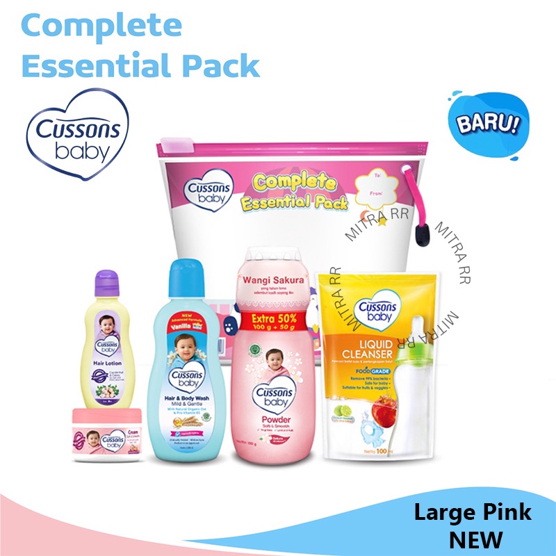 NEW! Cussons Baby Gift Bag Set Essential Basic Complate Pack | Cussons Baby Original