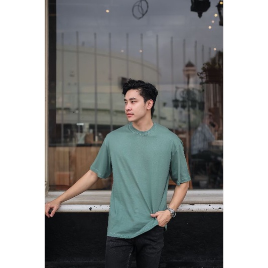 MANLY OVERSIZED DUSTY GREEN