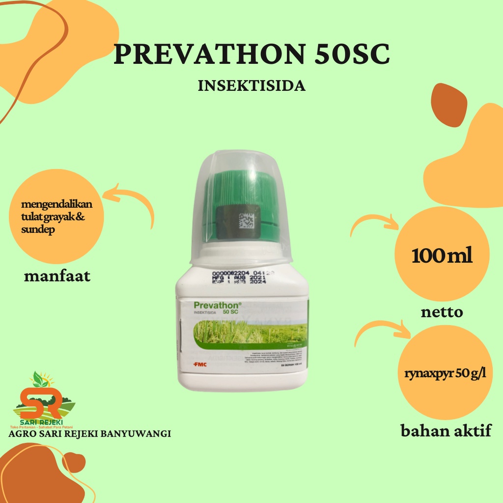 PREVATHON 50SC 100 ML PEMBASMI HAMA ULET PENGGEREK BATANG