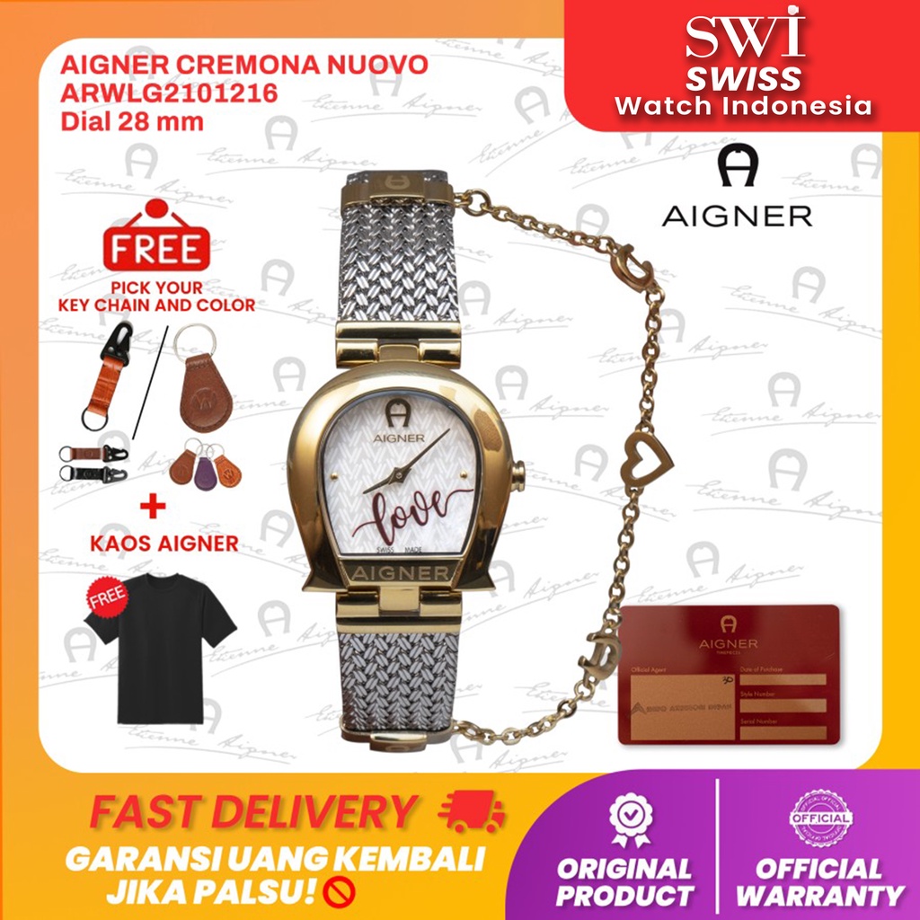 Jam Tangan Wanita Analog Aigner ARWLG2101216 Cremona Nuovo