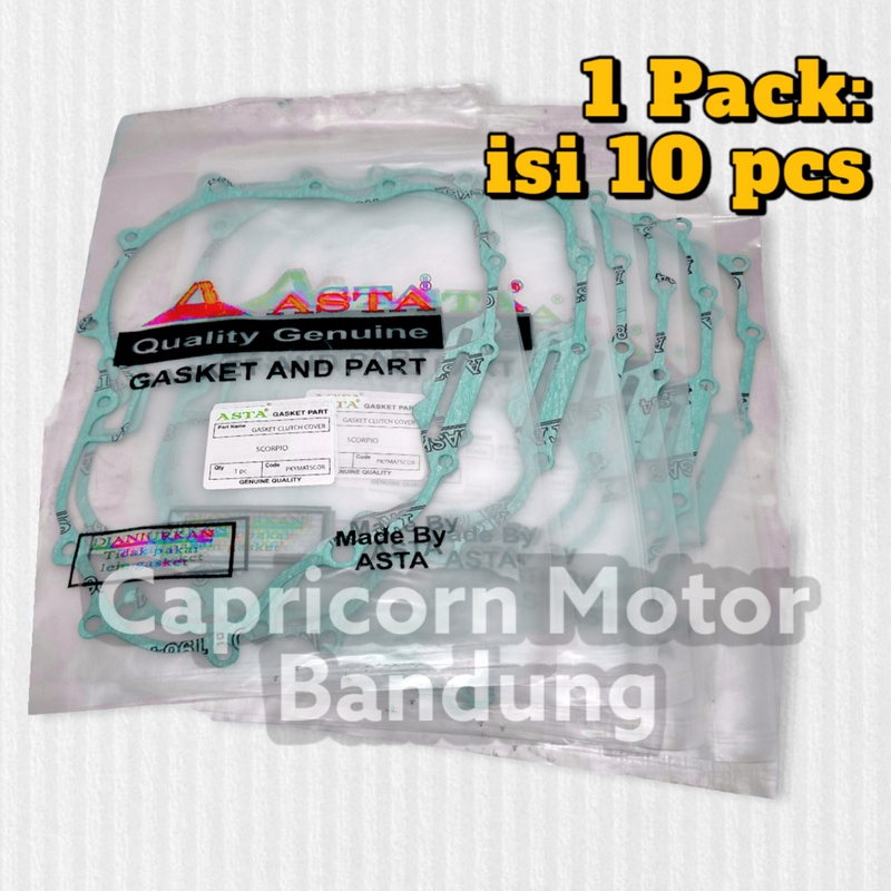PAKING GASKET BAK BLOK KOPLING SCORPIO ASTA ISI 10 PACKING KANAN
