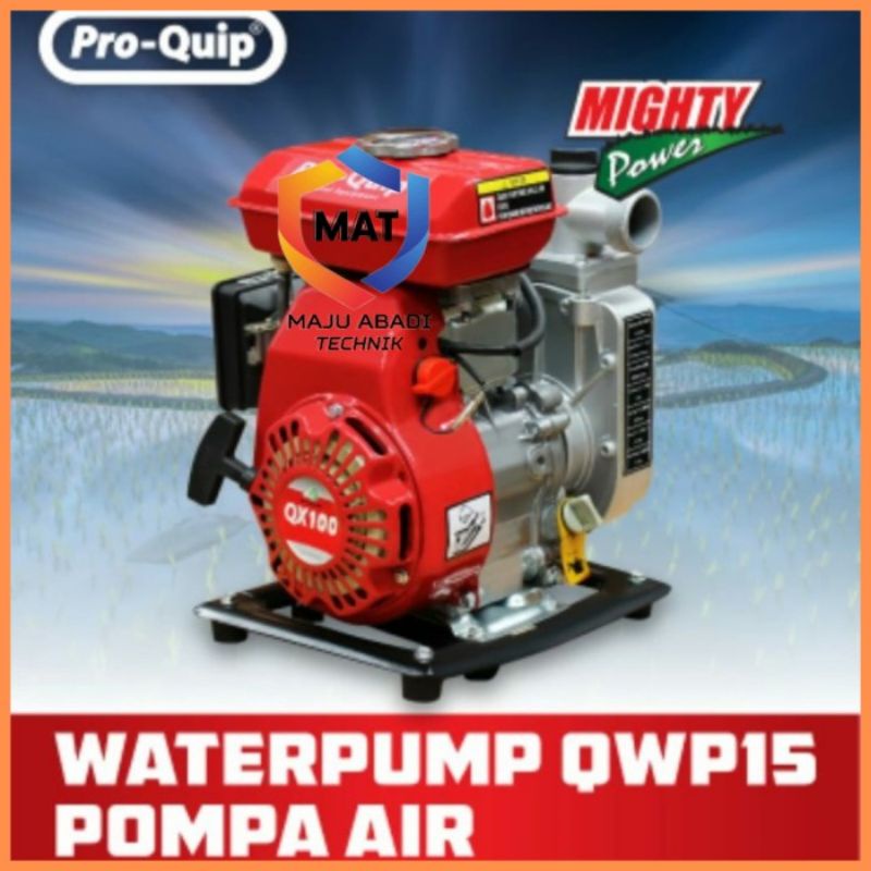 Mesin Pompa Air Sawah Portable QWP 15 USA Waterpump PROQUIP 1.5 inch