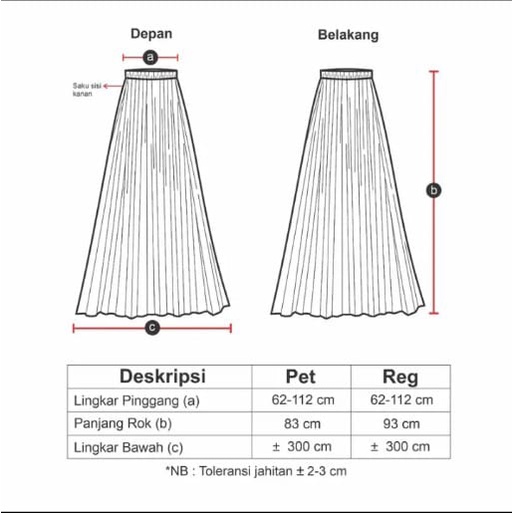 ROK PLISKET WANITA PREMIUM / ROK KERJA MUSLIMAN /ROK PLISKET TERMURAH TERLARIS