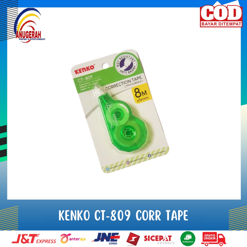 

KENKO CT-809 CORRECTION TAPE (PCS)