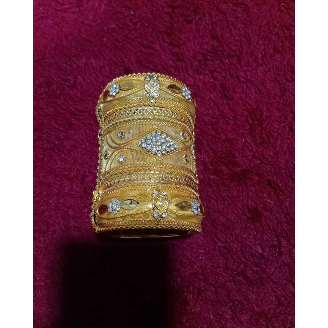 Gelang Tabung Adat India MUA BRIDAL Makassar Bugis Padang Mataram Manado Lampung Jodha Akbar Aksesor