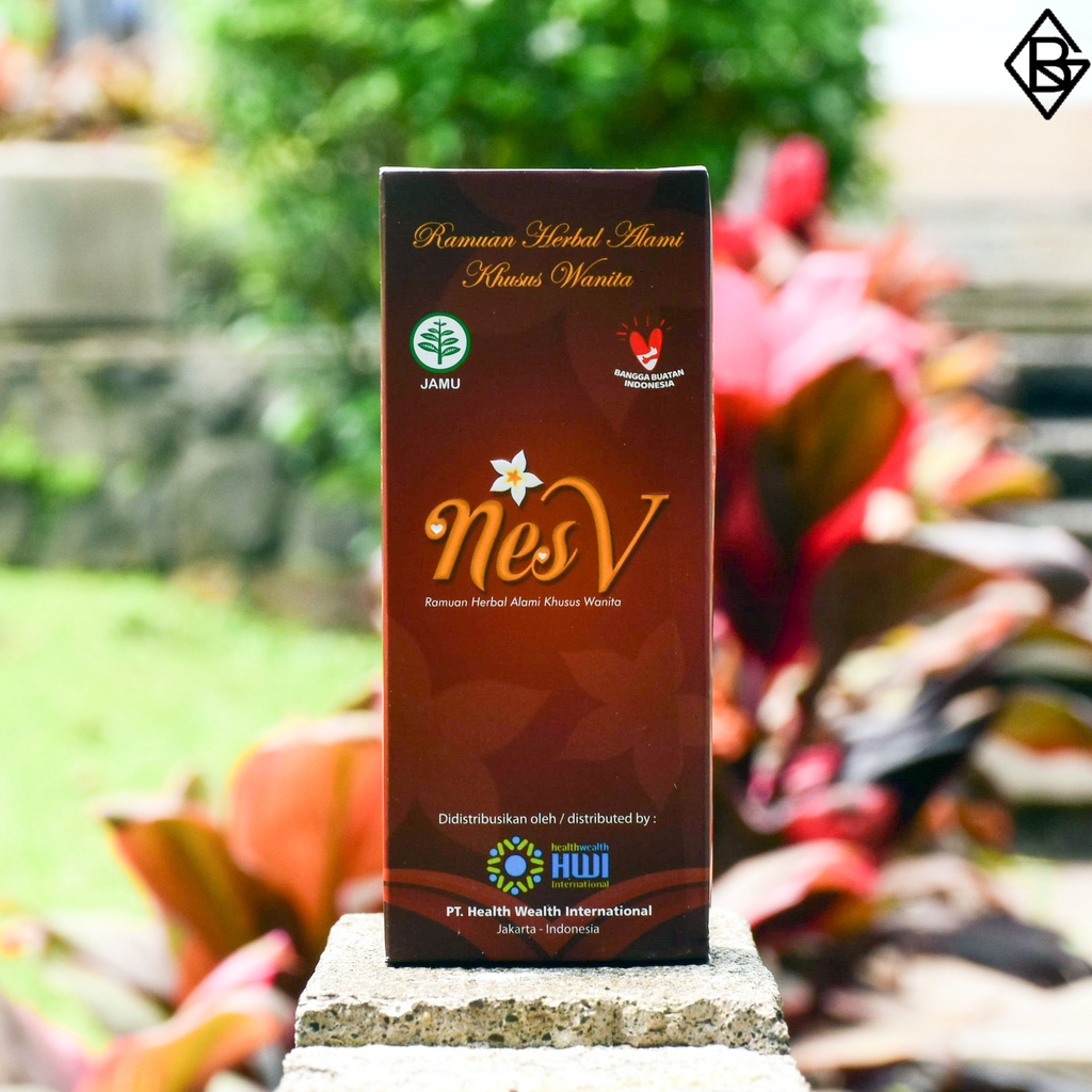 Nes V 250gr | Ramuan Herbal Khusus Wanita | Ramuan Kewanitaan | Manjakani | Sirih | Original HWI