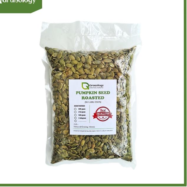 

ⅎ Roasted Pumpkin Seed / Biji Labu Oven (1 Kilogram) by Granology ◘