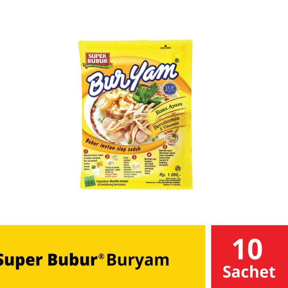 

Prioritas Super Bubur Buryam Renceng
