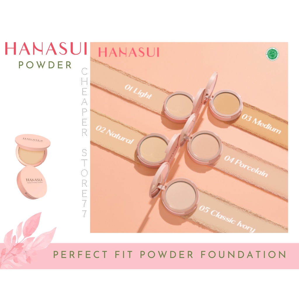 HANASUI - PERPECT FIT POWDER FOUNDATION 2.5 gr