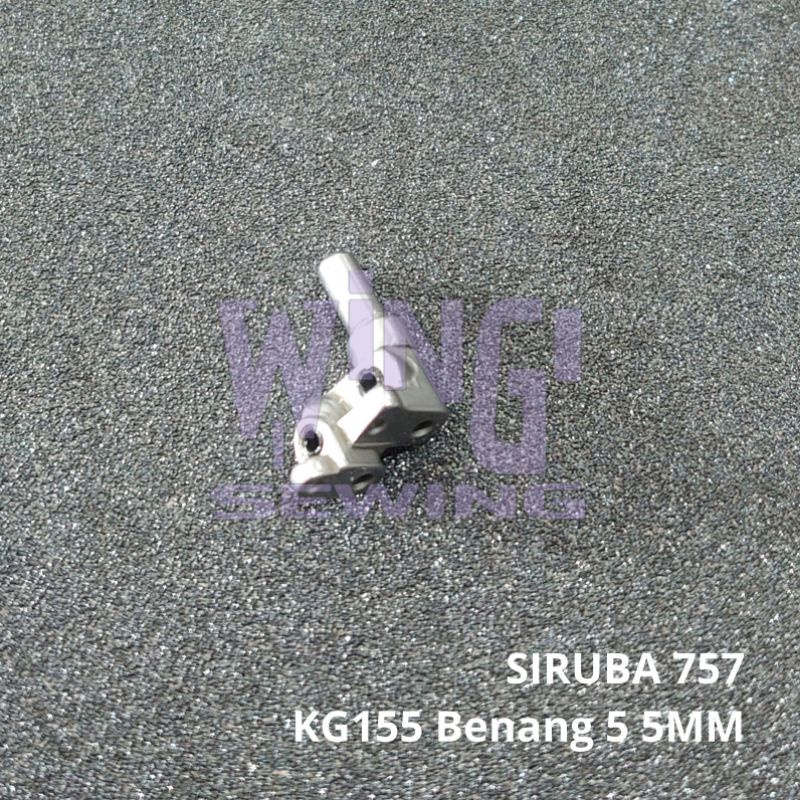 KG155 SIRUBA 757 Benang 5 5MM Kepala Jarum Mesin Jahit Obras Industri