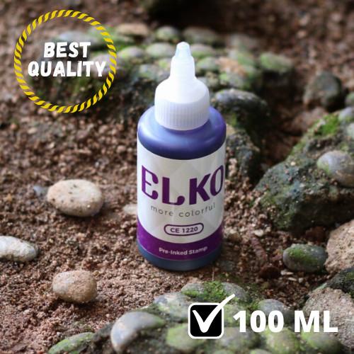 

Tinta Stempel Flash Warna Violet Waterproof ELKO 100 ML Untuk Kertas