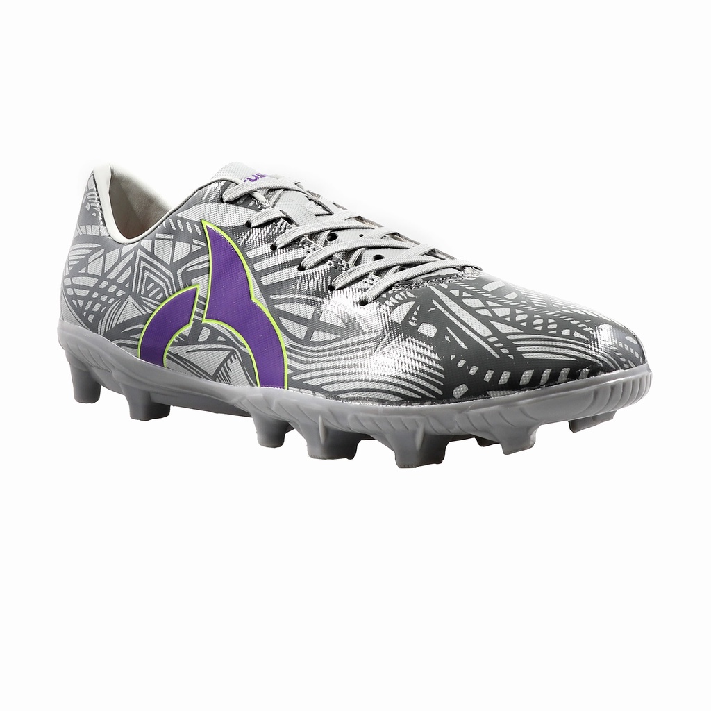 SEPATU BOLA ORTUSEIGHT AZTEC FG - Grey Purple (100% ORIGINAL)