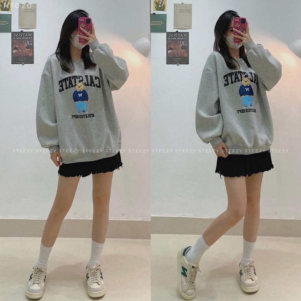 Sweater Wanita | CALSTATE OVERSIZE ZWEATER | Sweatshirt Sweater Oversize