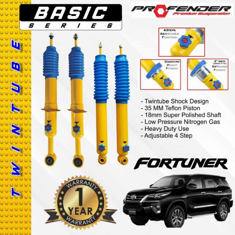 SHOCKBREAKER PROFENDER TOYOTA FORTUNER VRZ VNT TRD