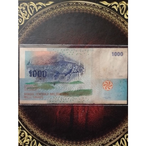 Comoros 1000 franc 2005 vf