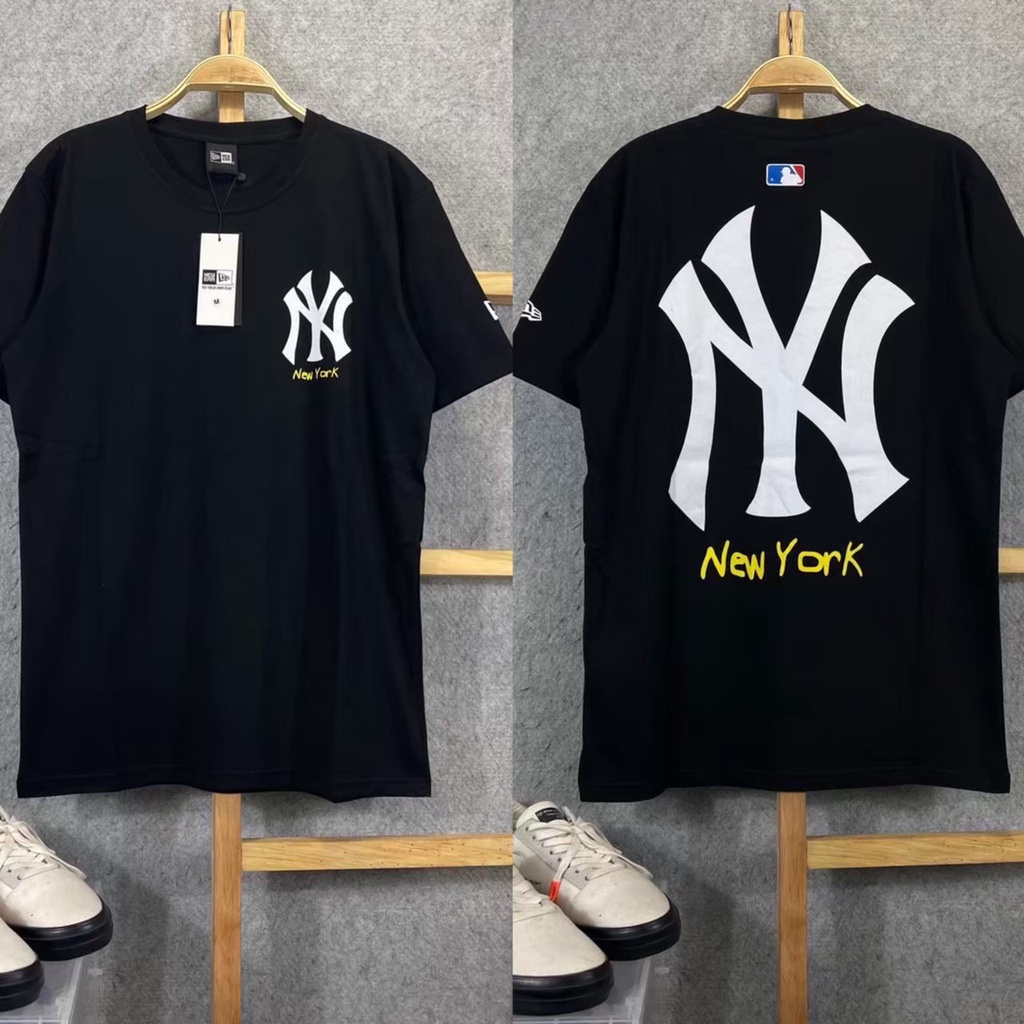 Kaos New York Yankers Pria Wanita Lengan Pendek LA - Kaos NYC Full Hantaq