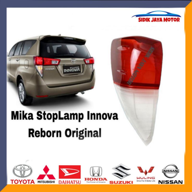 Mika Lampu Belakang Innova reborn original mika/kaca Stoplamp innova venturer innova Reborn 2017