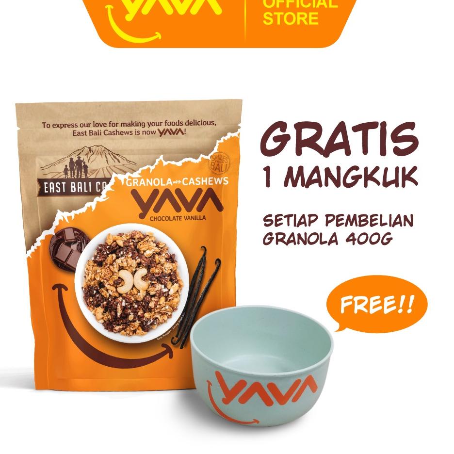 

♛ YAVA Granola Chocolate Vanilla 400g ✿