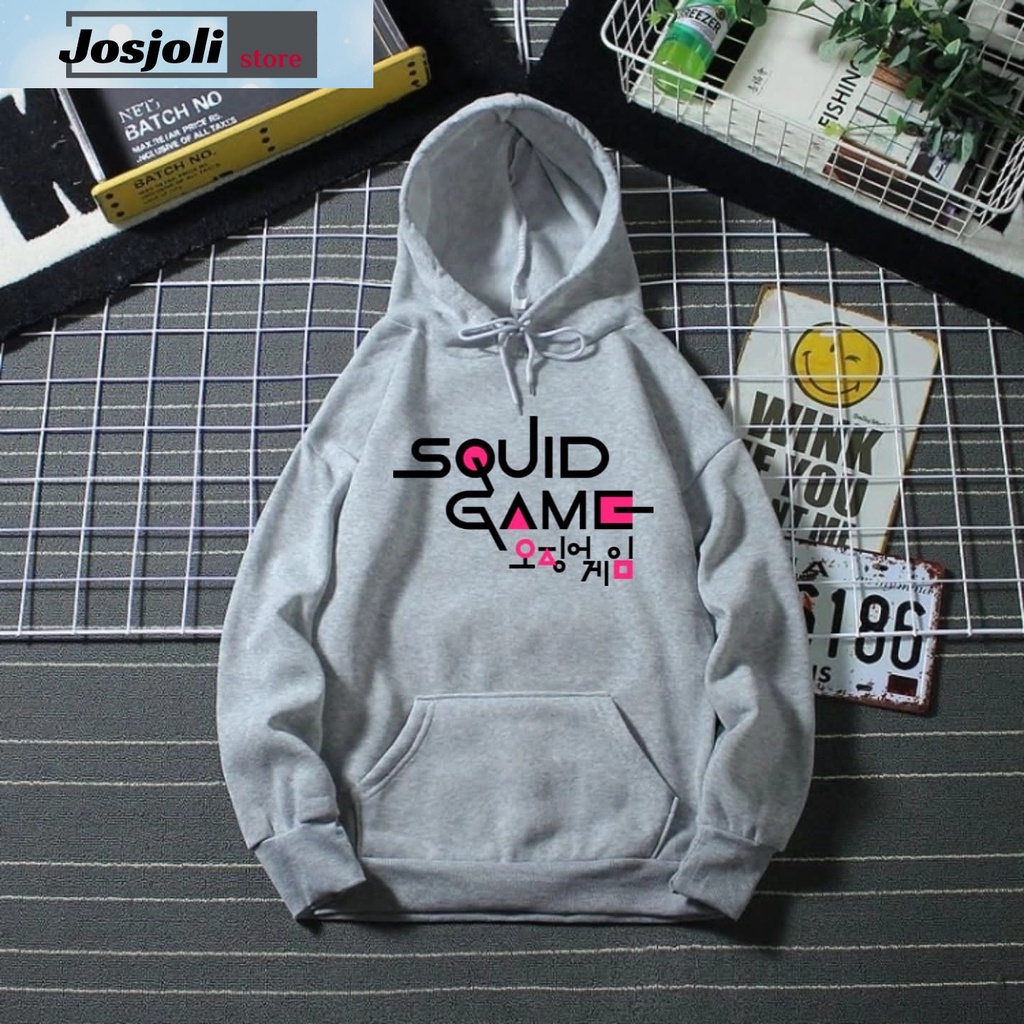 JOSJOLI_STORE/Hoodie Gihoon Squidgame/Atasan Pria Dewasa Lengan Panjang/Fit to L