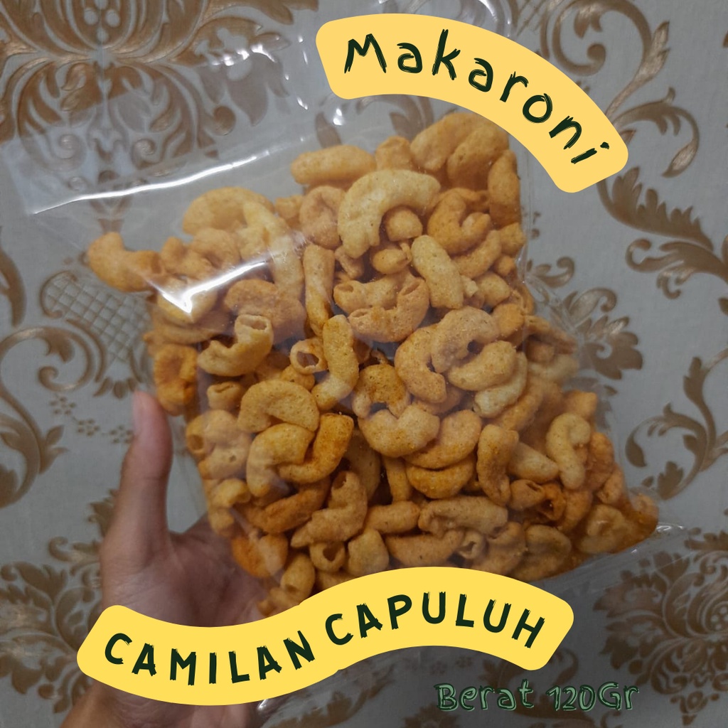 

Camilan Capuluh - Keripik Makaroni Rasa Soto Ayam 120Gr