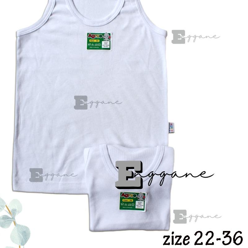 ☉ 6 pc - Singlet agree ST 04  /  Kaos dalam anak / Kaos Dalam Anak / Kaos Kutang / Kaos Singlet Anak