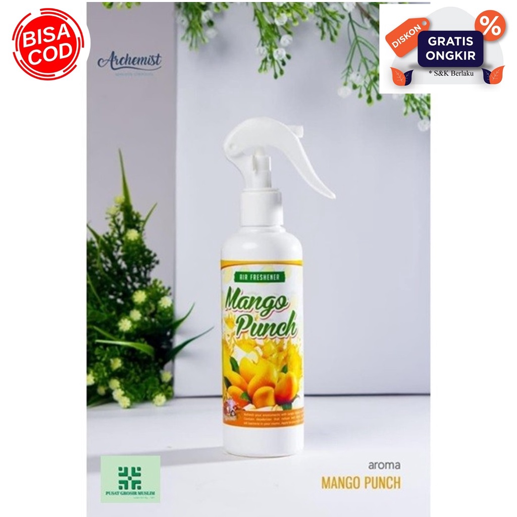 Parfum pewangi ruangan bo jaffar 250 ml, Aroma Mango Punch