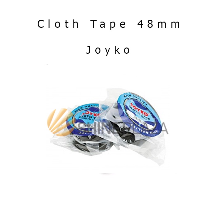 

Lakban Hitam Joyko 48mm - Cloth Tape 48mm Joyko