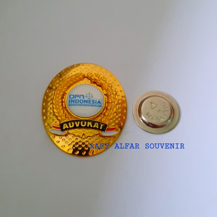 Pin Jas Pin Advokat Dpn Indonesia - Pin Dpn Indonesia Lencana Advokat