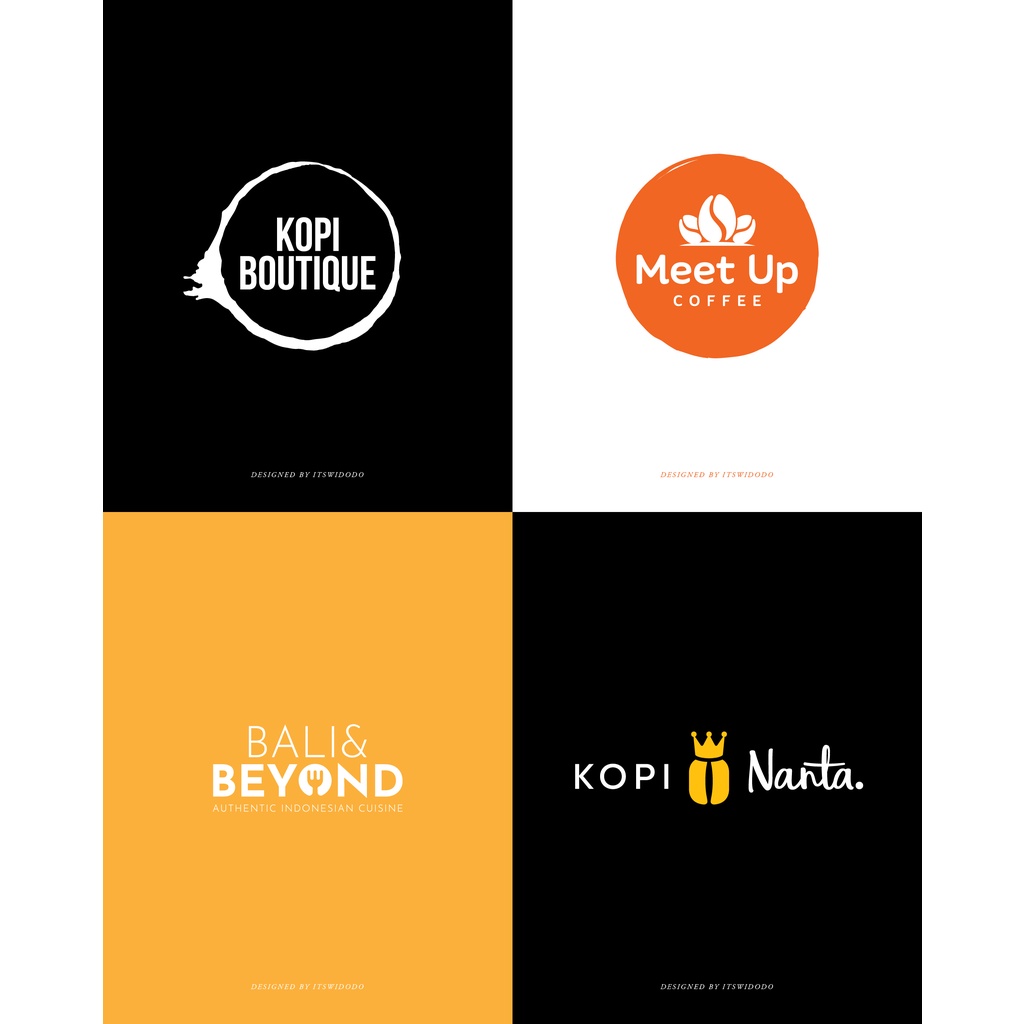 Jasa Desain Logo Coffee Shop atau Kedai Kopi