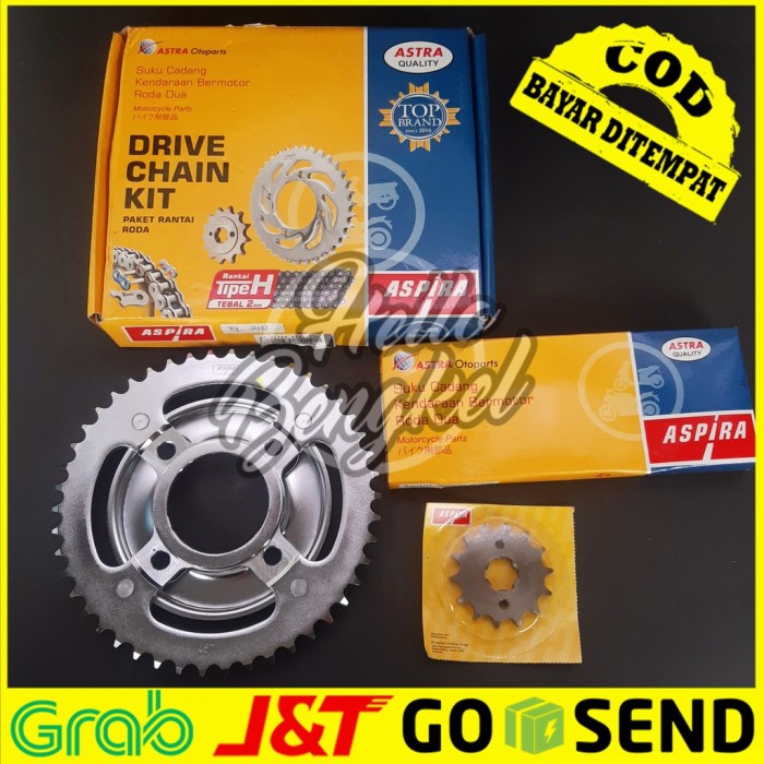 Baru Gear Set /Ger Komplit Megapro Lama-Gl Pro-Gl Max Original Aspira