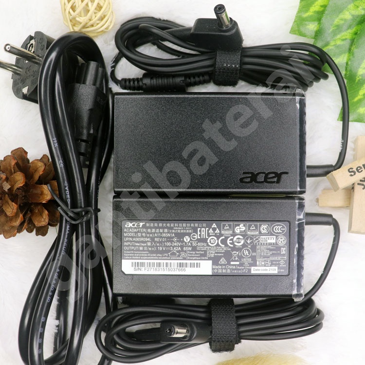 Adaptor Charger Acer Aspire E5 E5-475 E5-475G 3.42a logo acer