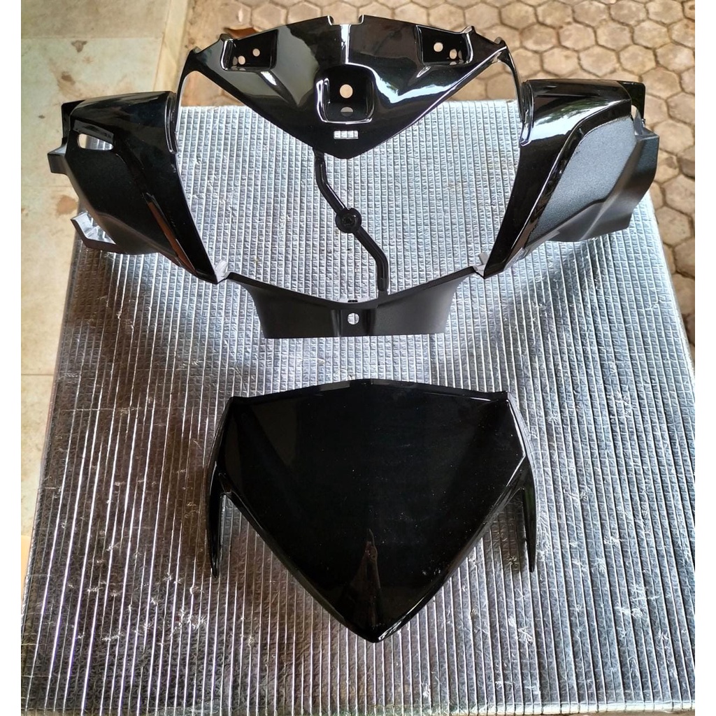 FRONT HANDLE COVER SUPRA X 125 14 + VISOR / BATOK DEPAN SUPRA X 125 14 + VISOR