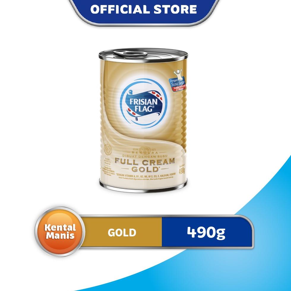 

✓ Frisian Flag Kental Manis Full Cream Gold 490 gr